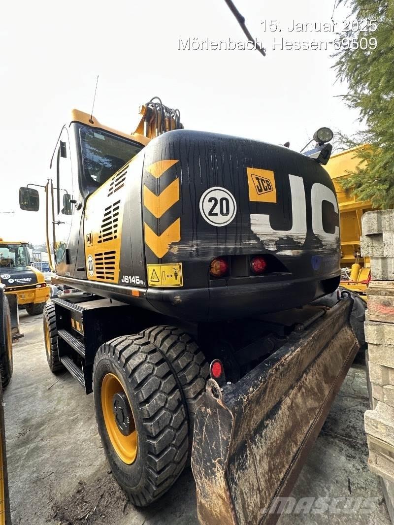 JCB JS145W PLUS Escavatori gommati