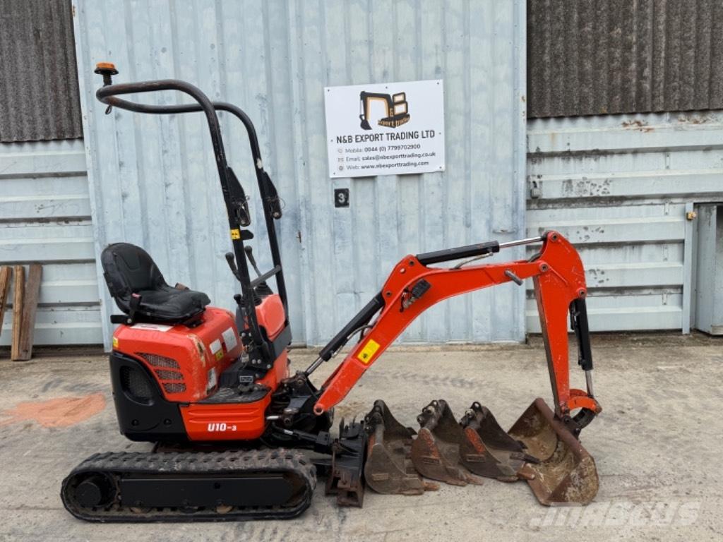 Kubota U 10 Miniescavatori