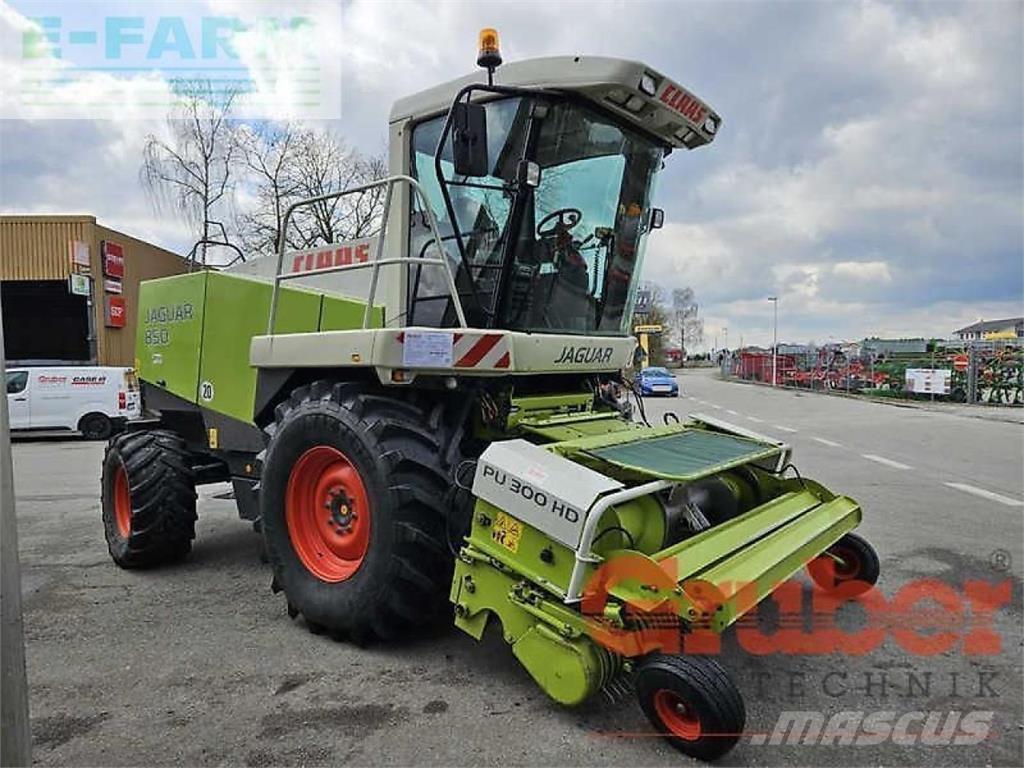 CLAAS jaguar 850 Trince semoventi