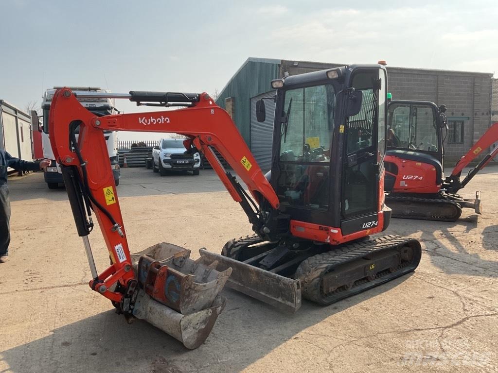 Kubota U27-4 Miniescavatori