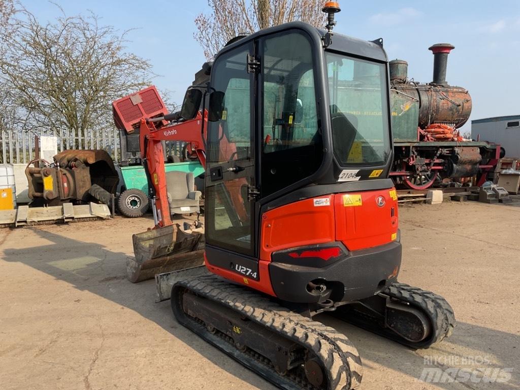 Kubota U27-4 Miniescavatori