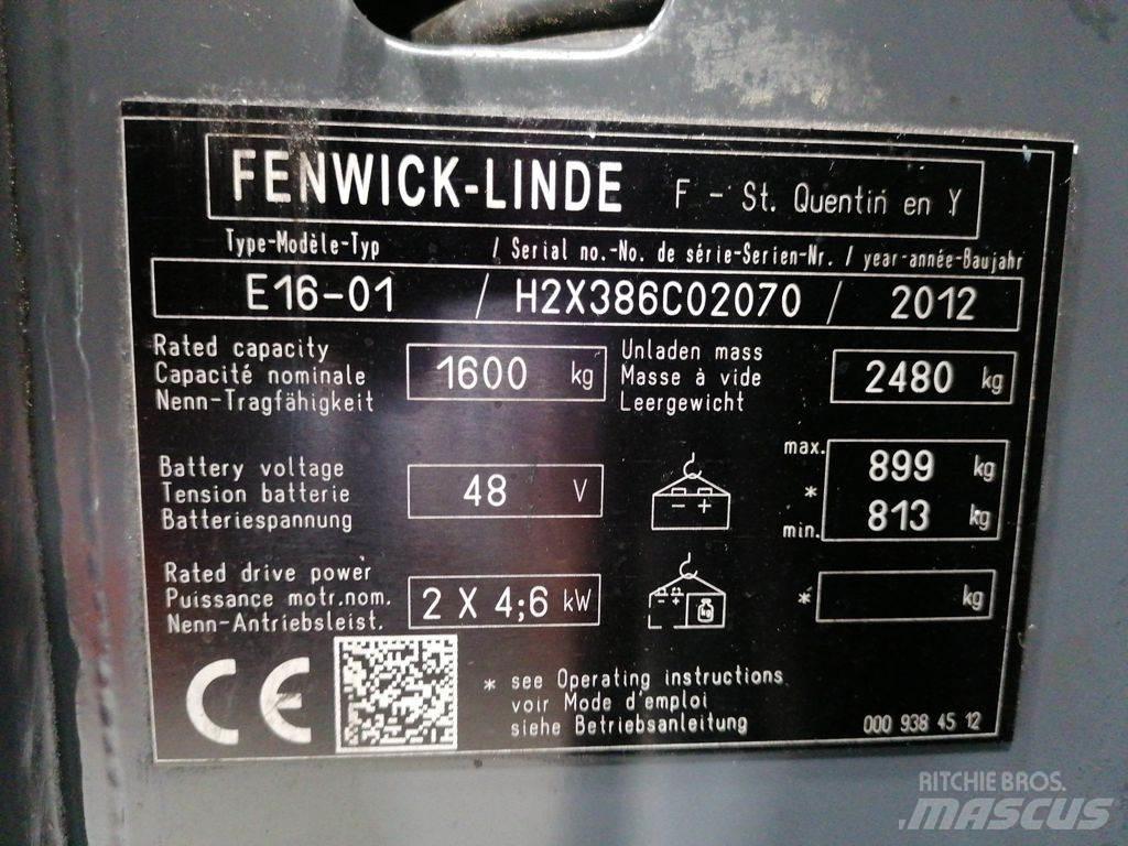 Linde E16-01 Carrelli elevatori elettrici