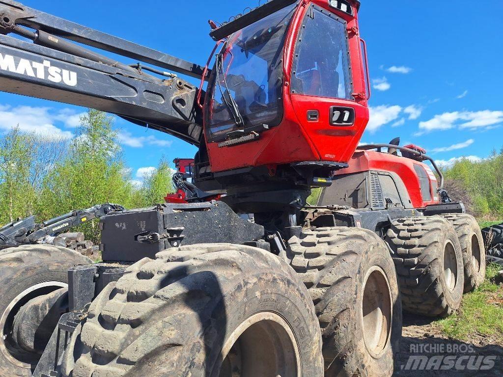 Komatsu 931XC Abbattitrici, Disboscatrici