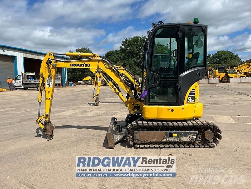 Komatsu PC 26 MR Miniescavatori