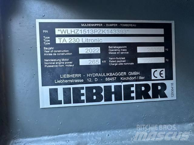 Liebherr TA 230 Dumpers articolati