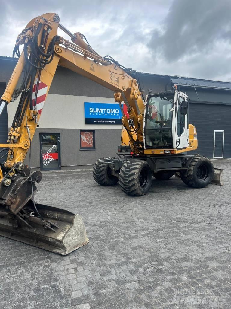 Liebherr 314 Escavatori gommati