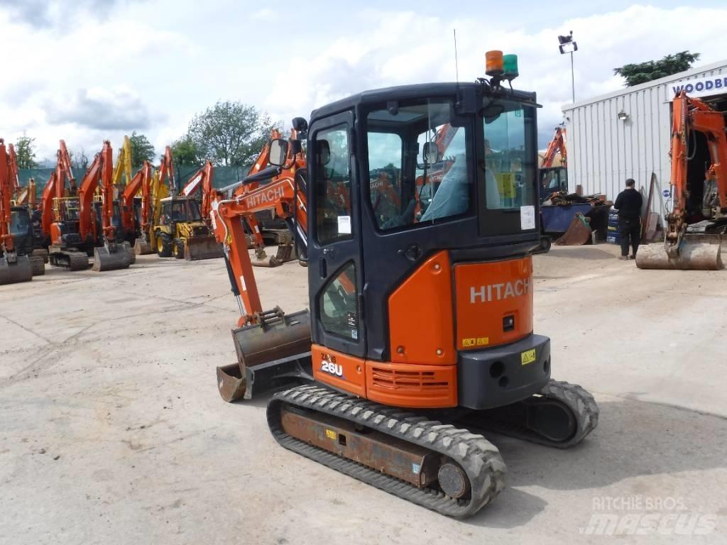 Hitachi ZX 26 U-6 Miniescavatori