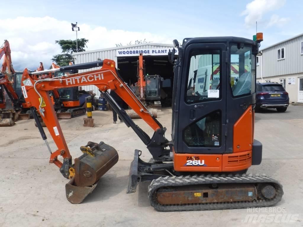 Hitachi ZX 26 U-6 Miniescavatori