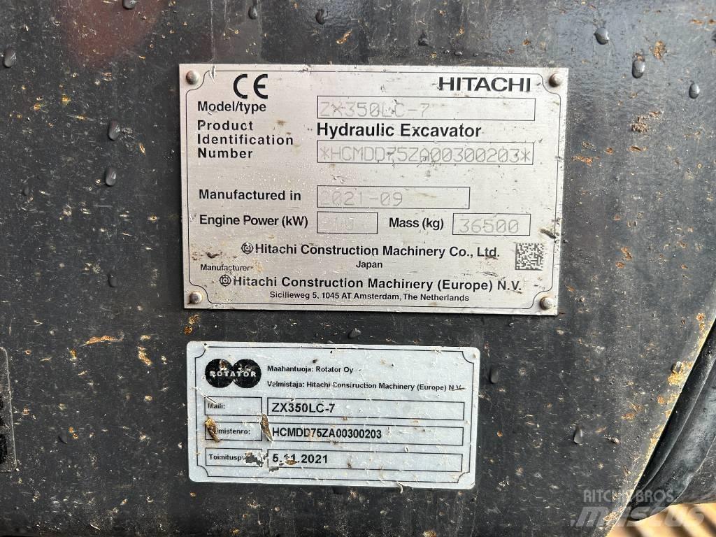 Hitachi ZX350LC-7 Escavatori cingolati