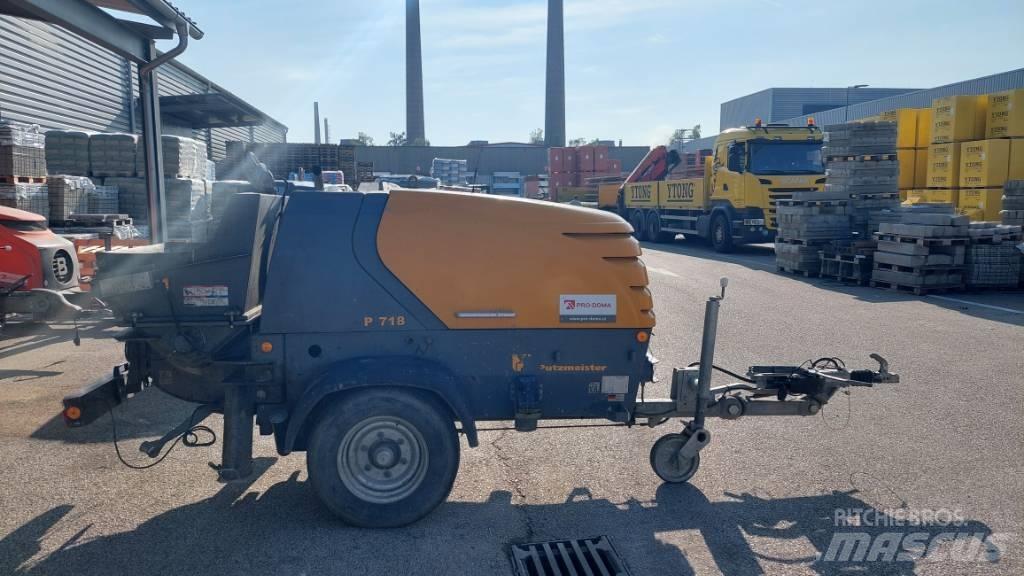 Putzmeister P 718 TD Autopompe per calcestruzzo