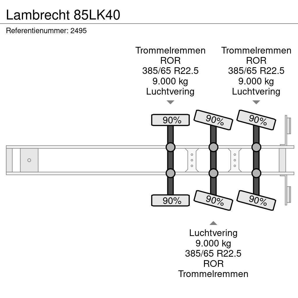  Lambrecht 85LK40 Semirimorchi cisterna