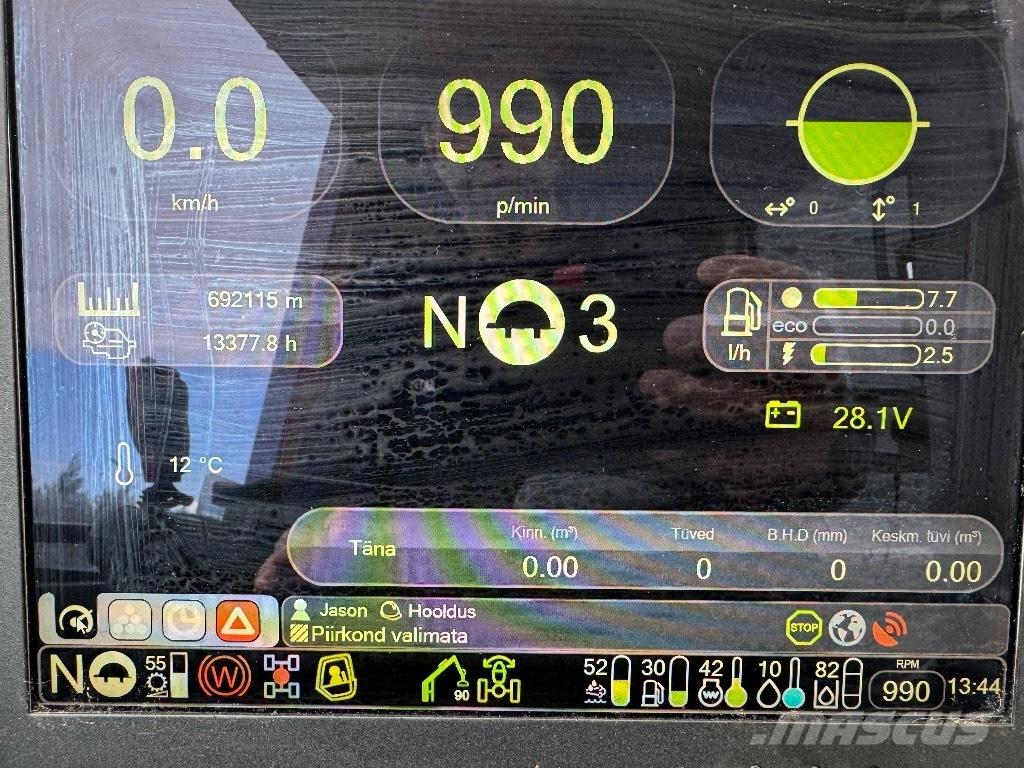 Komatsu 911 Abbattitrici, Disboscatrici