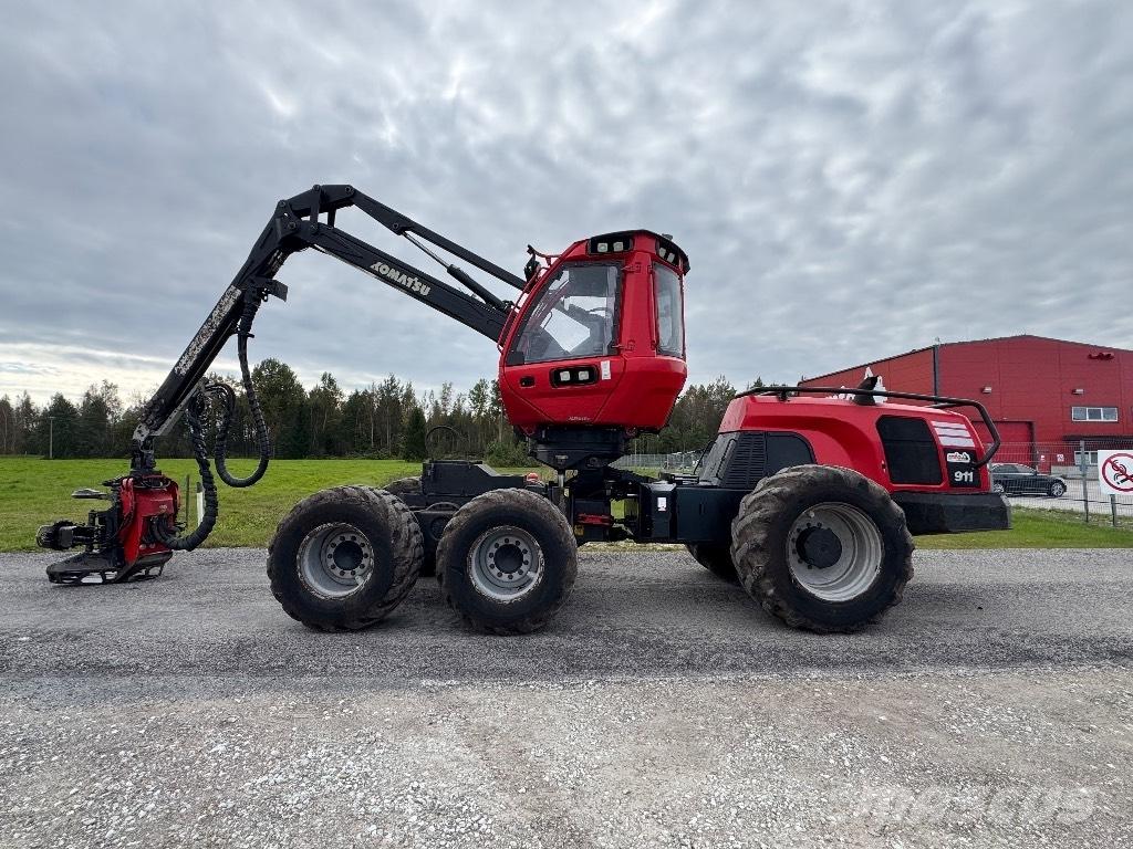 Komatsu 911 Abbattitrici, Disboscatrici