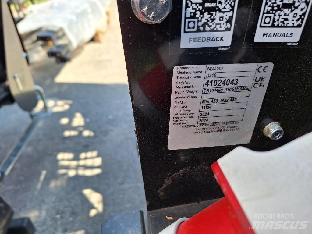 Palax D410 PRO+ Segatronchi e spaccalegna