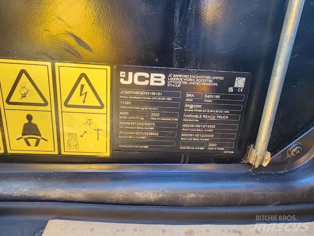 JCB 540-180 Sollevatori telescopici