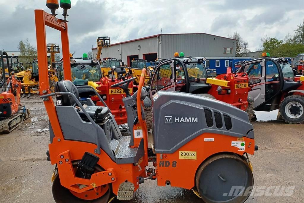 Hamm HD 8 VV Rulli a doppio tamburo