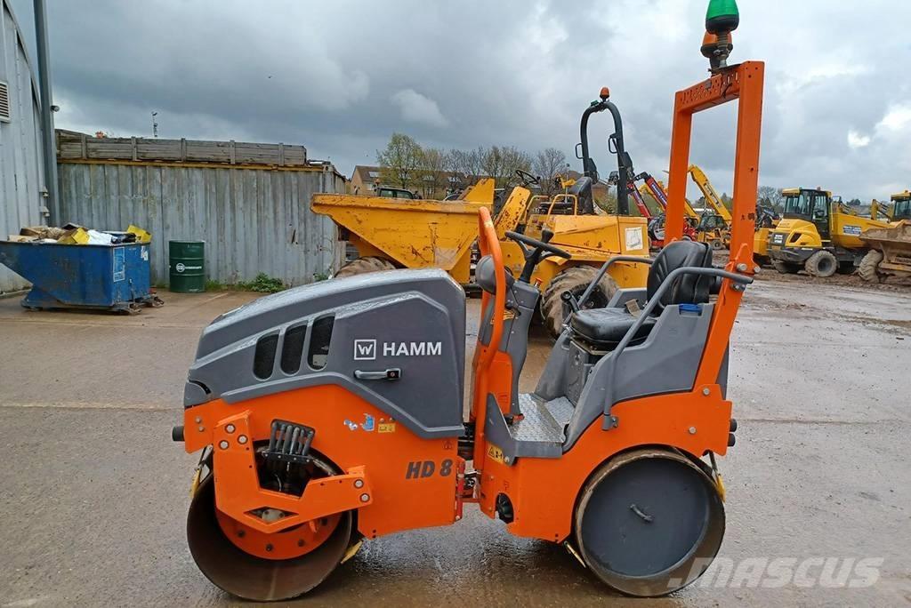 Hamm HD 8 VV Rulli a doppio tamburo