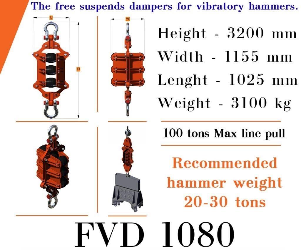  Finaros FVD 1080 Martelli idraulici per pali