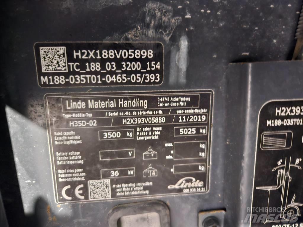 Linde H35D Carrelli elevatori diesel