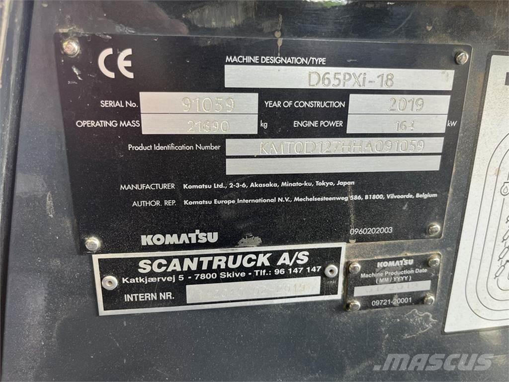 Komatsu D65PXI-18 Dozer cingolati