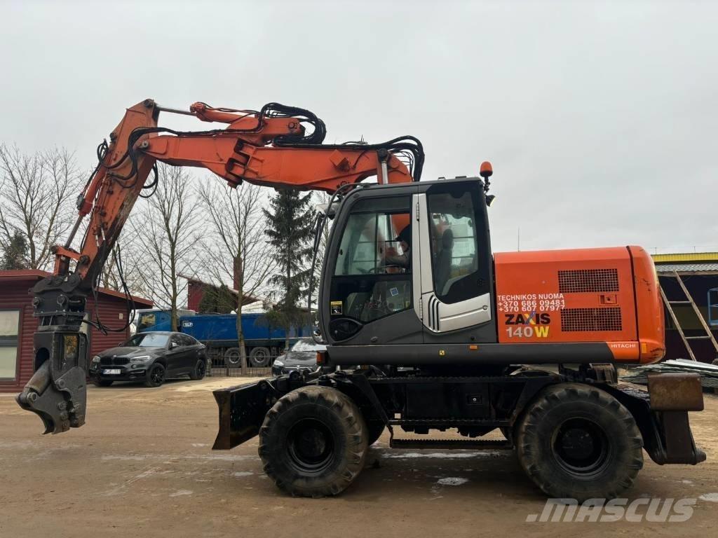 Hitachi ZX140 W-3 Escavatori gommati