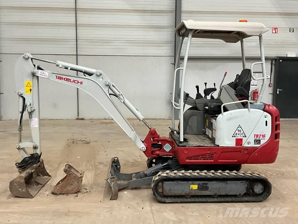 Takeuchi TB 216 Miniescavatori