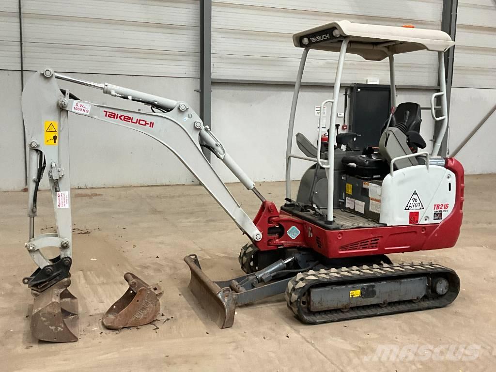 Takeuchi TB 216 Miniescavatori