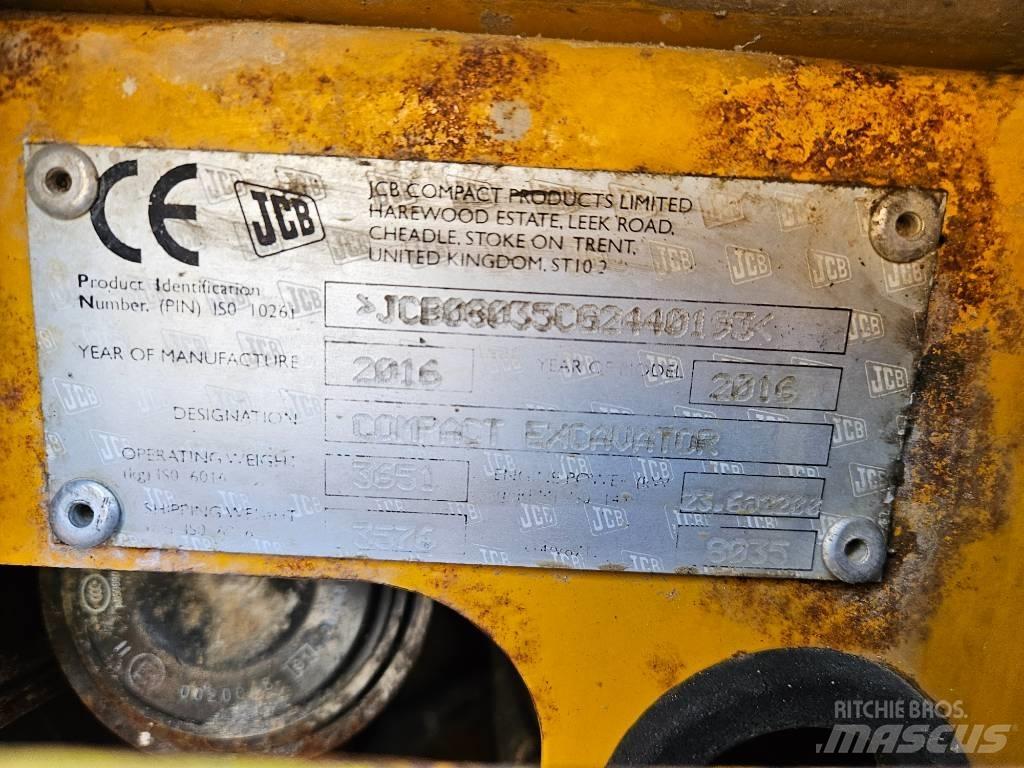 JCB 8035 Miniescavatori