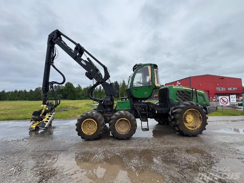 John Deere 1170 E Abbattitrici, Disboscatrici