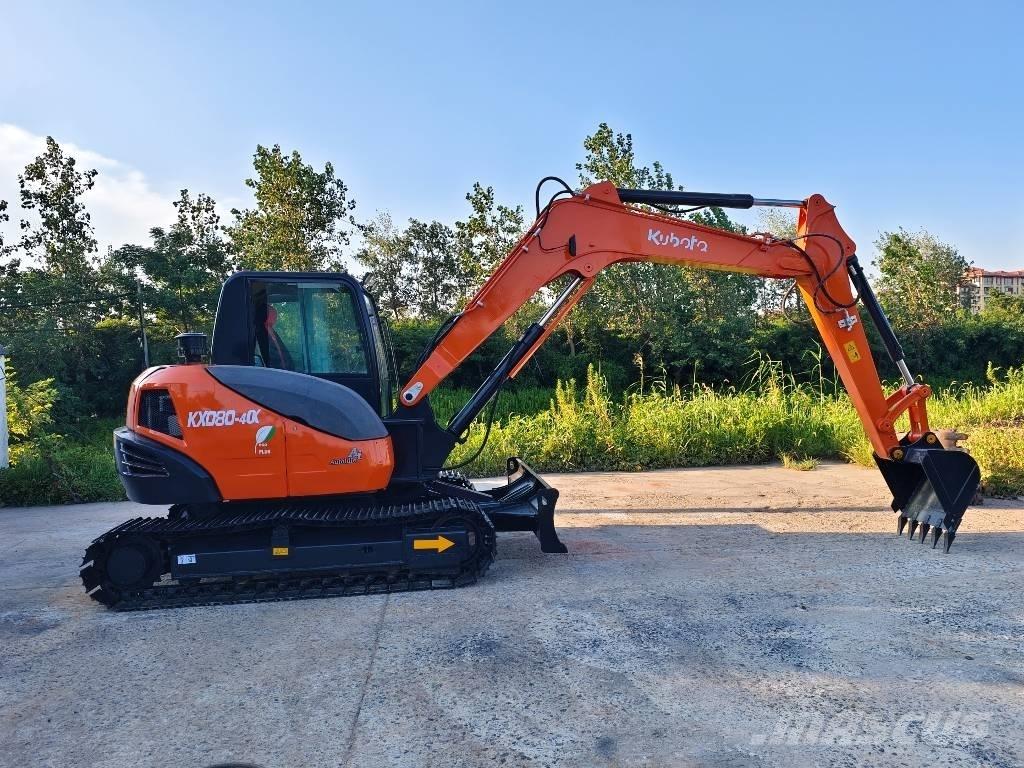 Kubota KX 080-4 CX Escavatori medi 7t - 12t