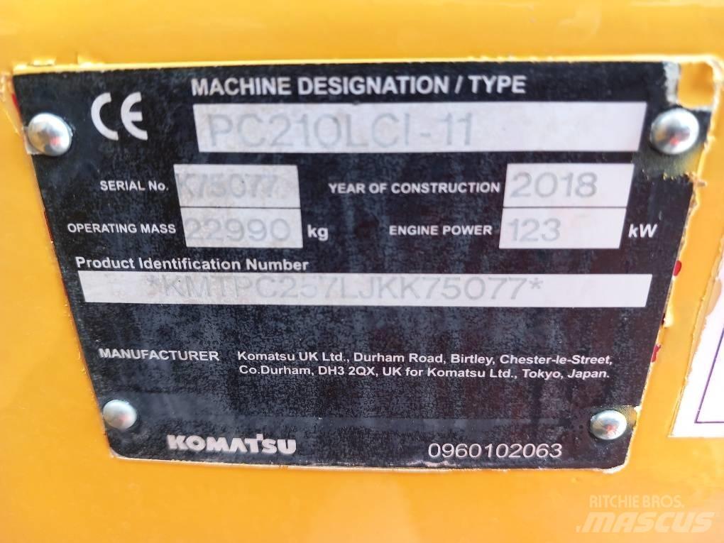 Komatsu PC210LCI-11 Escavatori cingolati