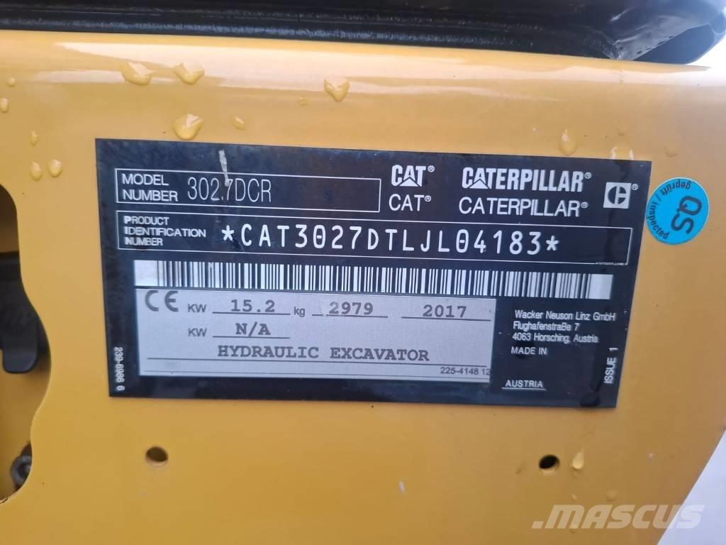 CAT 302.7 D CR Miniescavatori