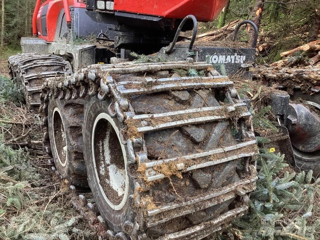 Komatsu 901 XC Abbattitrici, Disboscatrici