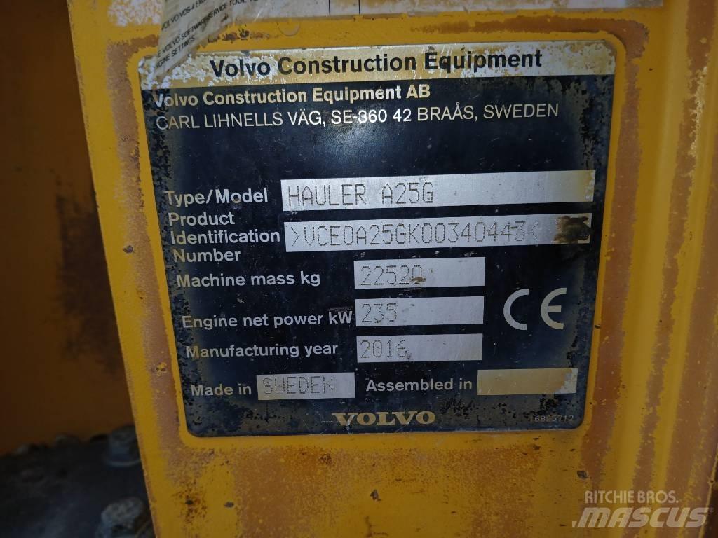 Volvo A 25 G Dumpers articolati