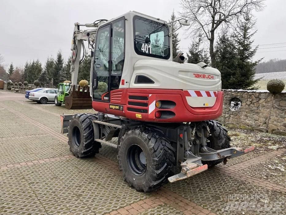 Takeuchi TB 295 Escavatori gommati