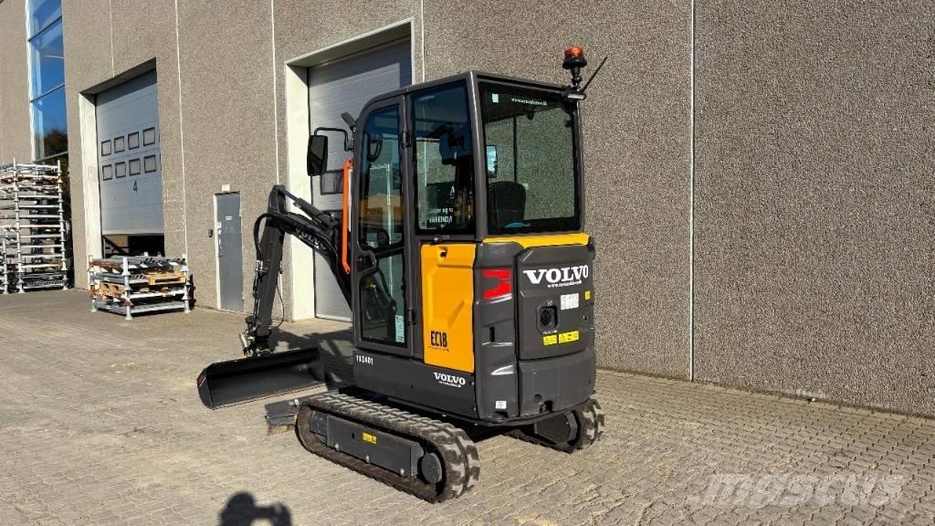 Volvo EC 18 Electric Miniescavatori