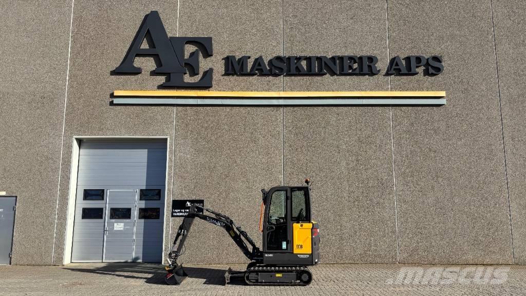 Volvo EC 18 Electric Miniescavatori