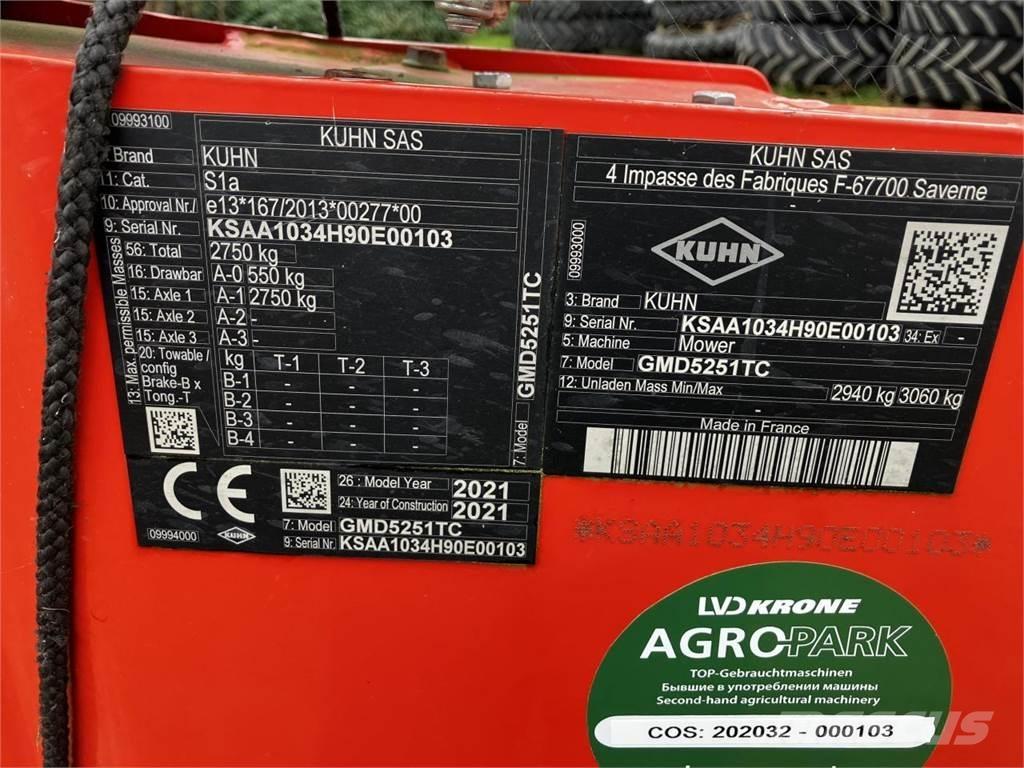 Kuhn GMD5251TC Falciatrici
