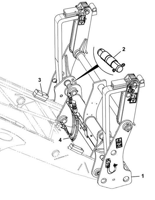 JCB 4 CX Accoppiatori rapidi