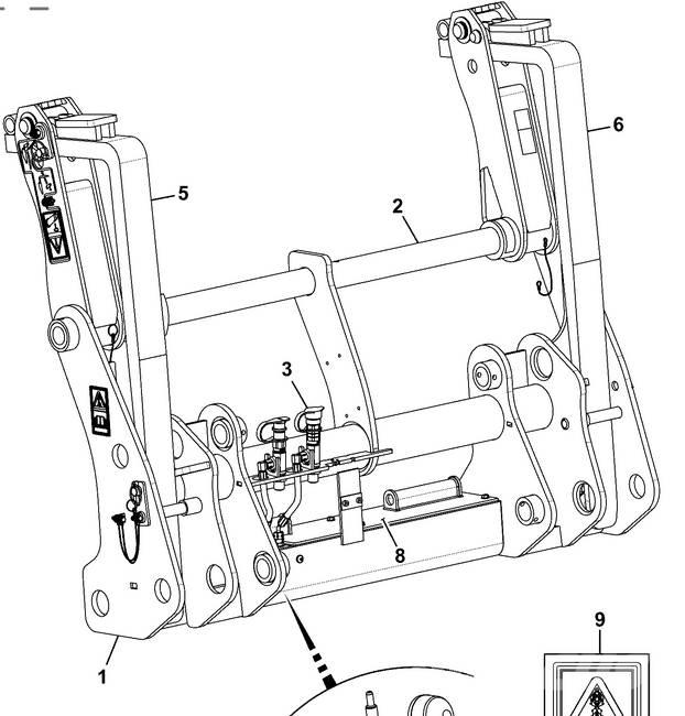 JCB 4 CX Accoppiatori rapidi