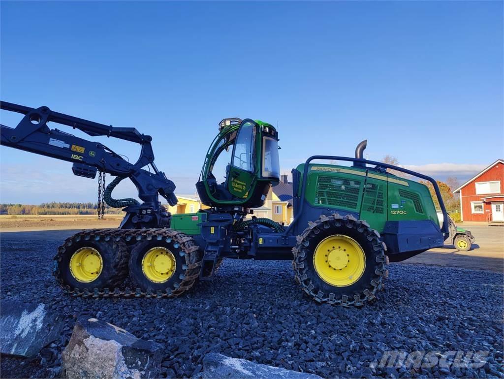 John Deere 1270G Abbattitrici, Disboscatrici