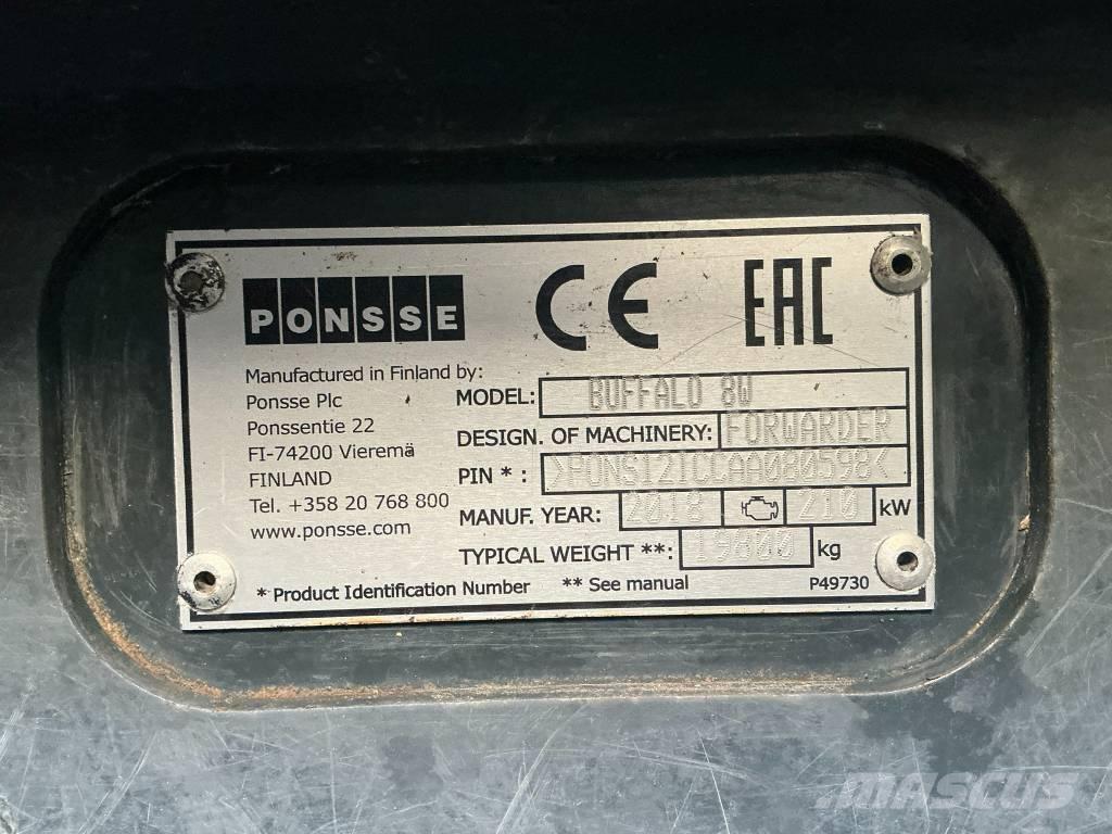 Ponsse Buffalo Forwarder