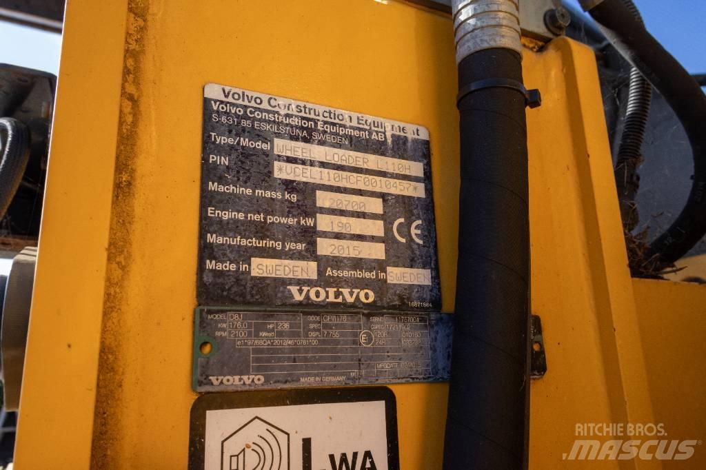 Volvo L110H Pale gommate