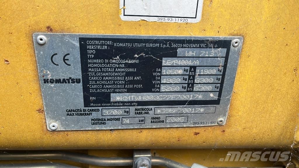 Komatsu WH 713 Sollevatori telescopici