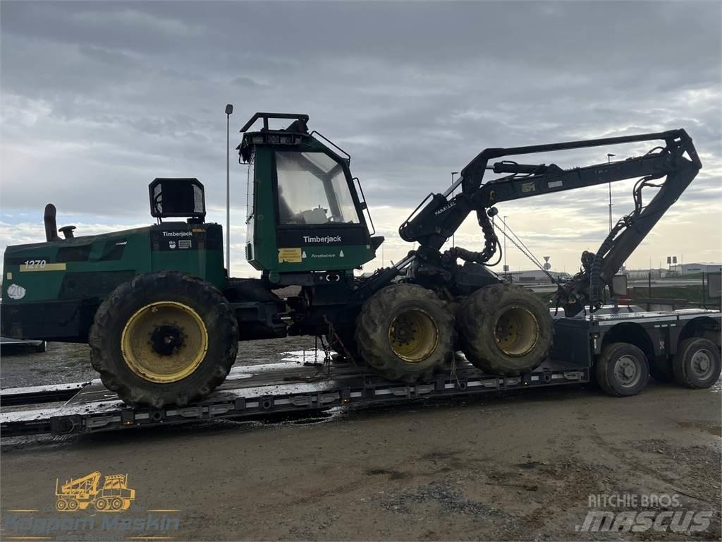 Timberjack 1270 Abbattitrici, Disboscatrici