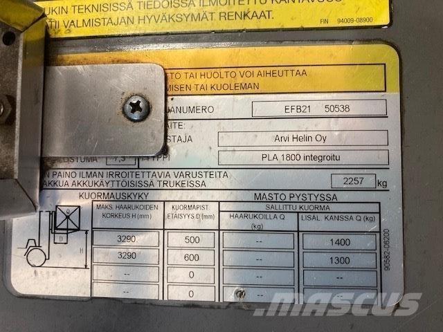 Mitsubishi FB15PNT Carrelli elevatori elettrici