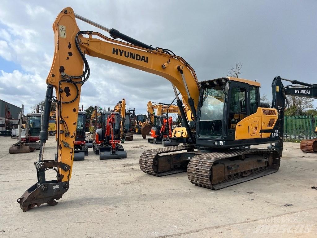 Hyundai HX140L Escavatori cingolati