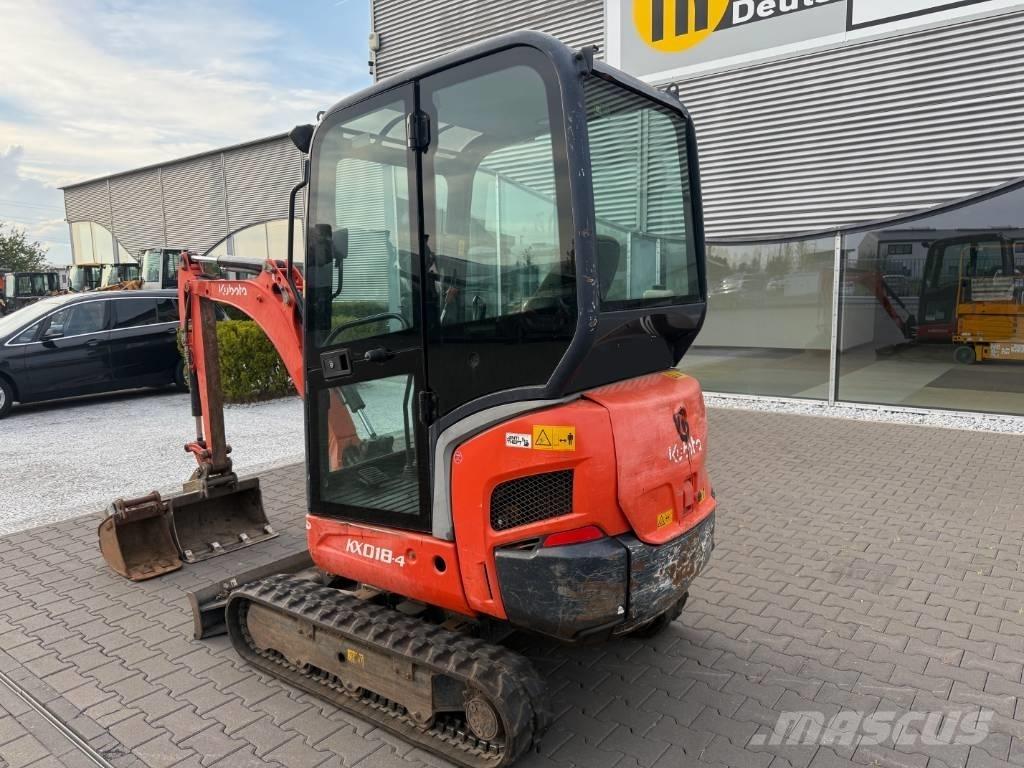 Kubota KX 018-4 Miniescavatori