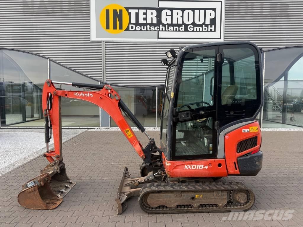 Kubota KX 018-4 Miniescavatori