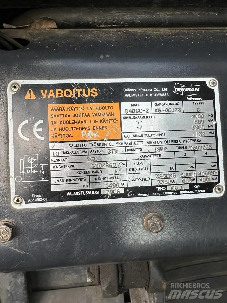 Daewoo D40SC-2 Carrelli elevatori diesel